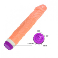 Вибратор с насадкой с большой головкой