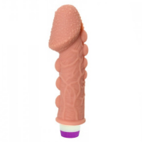 Вибратор с насадкой с большой головкой