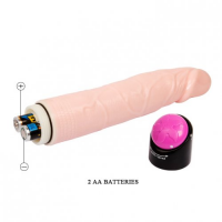 Вибратор с ротацией Realistic 23 см