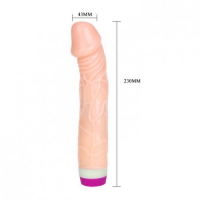 Вибратор-реалистик телесного цвета