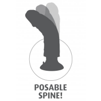 Реалистичный вибратор с присоской King Cock Vibrating Cock with Balls Light 15 см