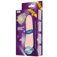 Телесный вибратор Realistic Cock 20 см