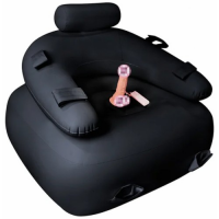 Надувное кресло с фиксаторами и вибронасадкой