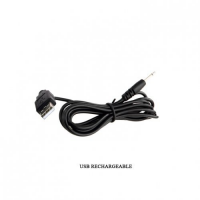 Вибратор с клиторальным отростком Uriah и с голосовым управлением перезаряжаемый