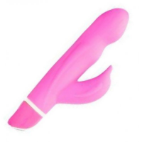 Вибратор с клиторальным стимулятором Flippa
