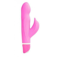 Вибратор с клиторальным стимулятором Flippa