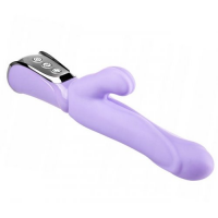 Вибратор с вращением Vibe Therapy Exaltation, фиолетовый