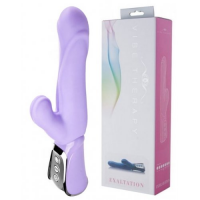Вибратор с вращением Vibe Therapy Exaltation, фиолетовый