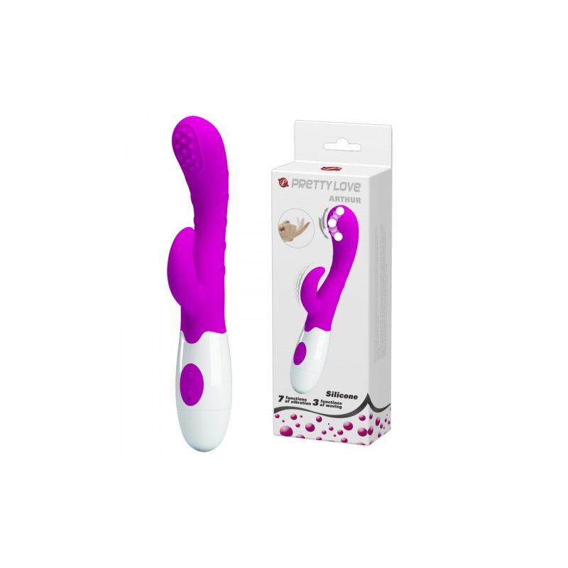 Вибратор с клиторальным стимулятором Arthur с дефектом