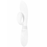 Перезаряжаемый вибратор Ideep Pro Juna белый