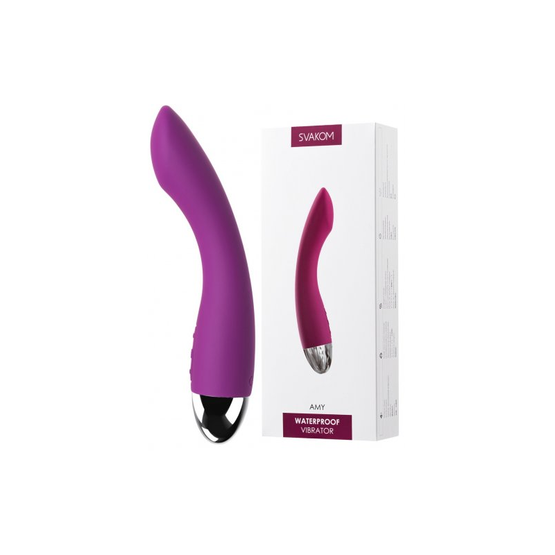 Вибратор для точки G Svakom Amy, фиолетовый