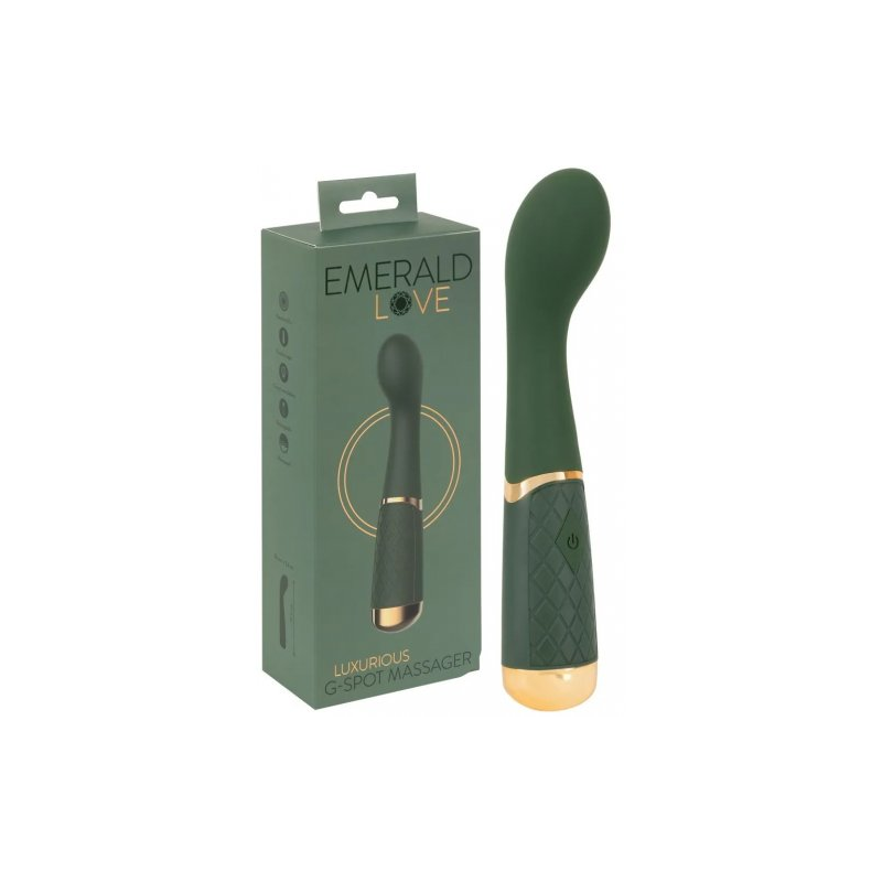 Вибратор для точки G Emerald Love Luxurious
