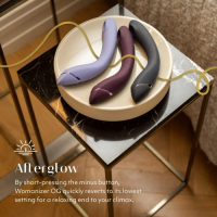 Вакуумный стимулятор точки G с вибрацией Womanizer OG черный