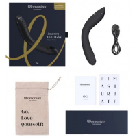 Вакуумный стимулятор точки G с вибрацией Womanizer OG черный