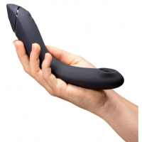 Вакуумный стимулятор точки G с вибрацией Womanizer OG черный