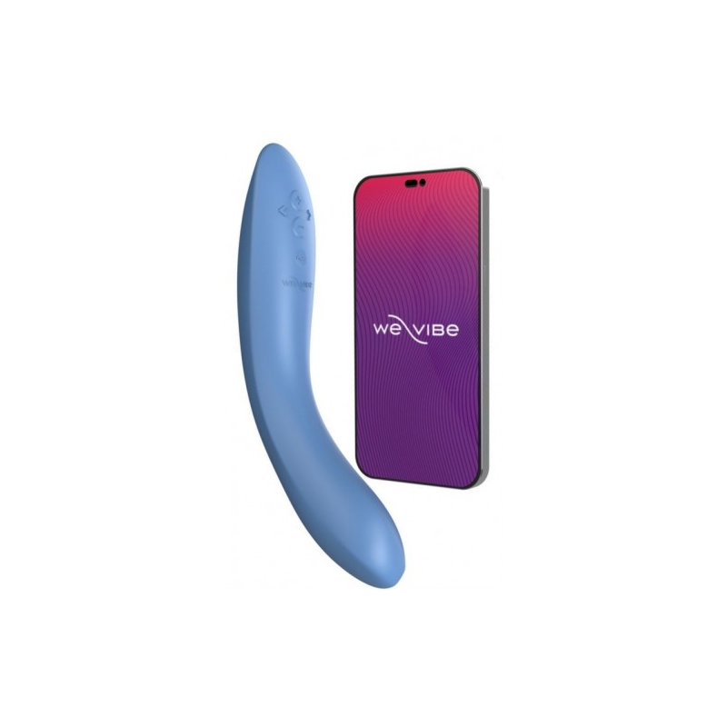 Смарт-вибратор для стимуляции точки G We-Vibe Rave 2 голубой