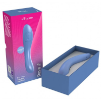 Смарт-вибратор для стимуляции точки G We-Vibe Rave 2 голубой