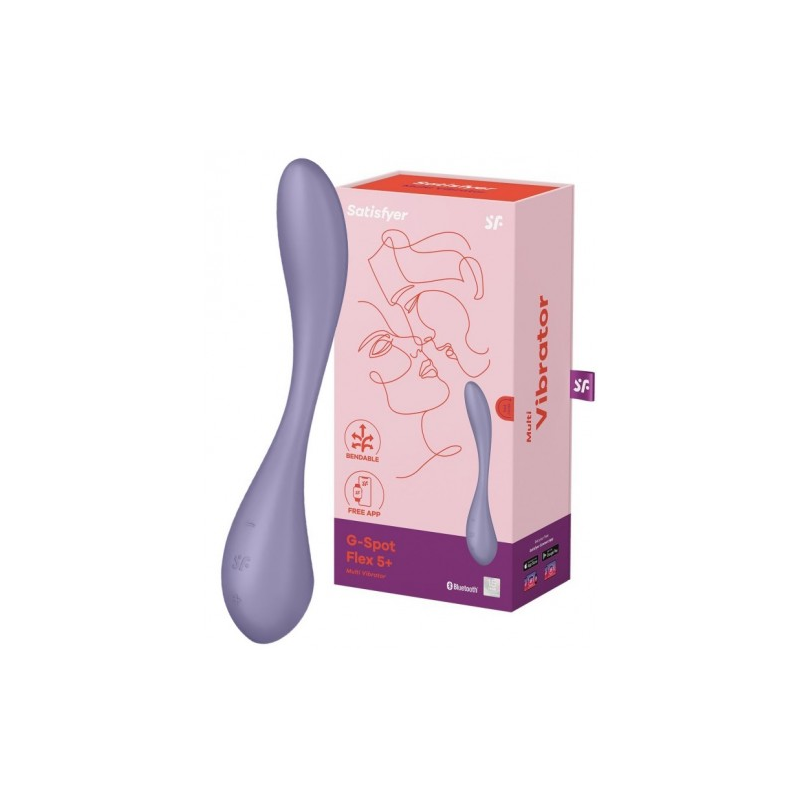 Гибкий смарт-вибратор для точки G Satisfyer G-Spot Flex 5 лиловый