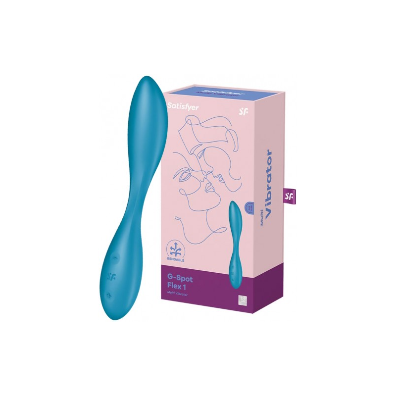 Гибкий вибратор для точки G Satisfyer G-Spot Flex 1 синий