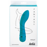 Перезаряжаемый вибратор для точки G Fantasy Whaley Blue