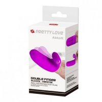 Насадка на пальцы с вибропулей Abbott, розовая