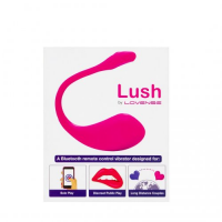 Lovense Lush 2.0 мощный вибростимулятор с возможностью управления через смартфон
