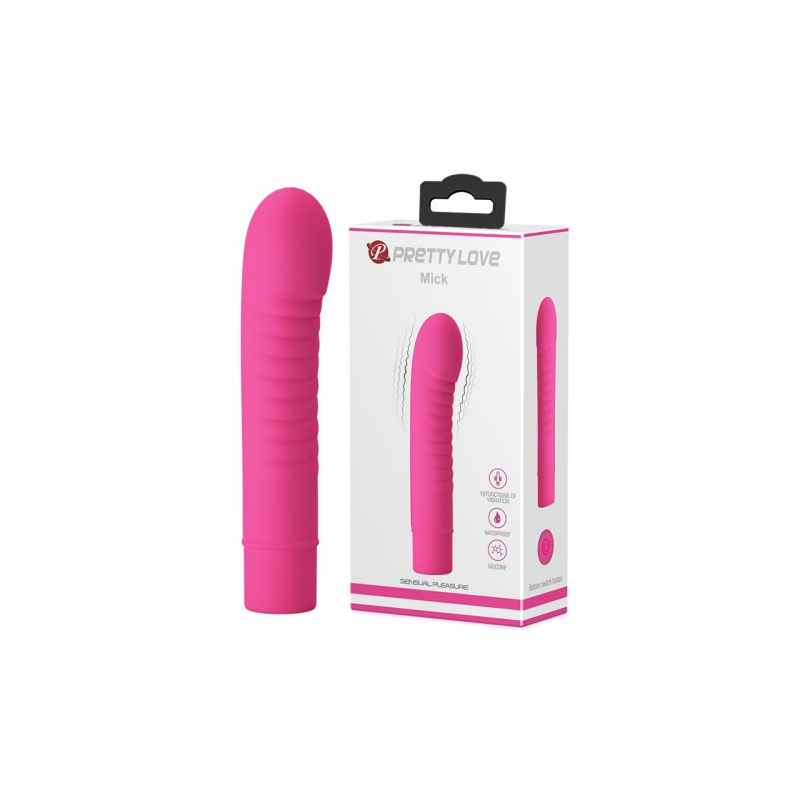 Мини-вибратор Pretty Love Mick розовый
