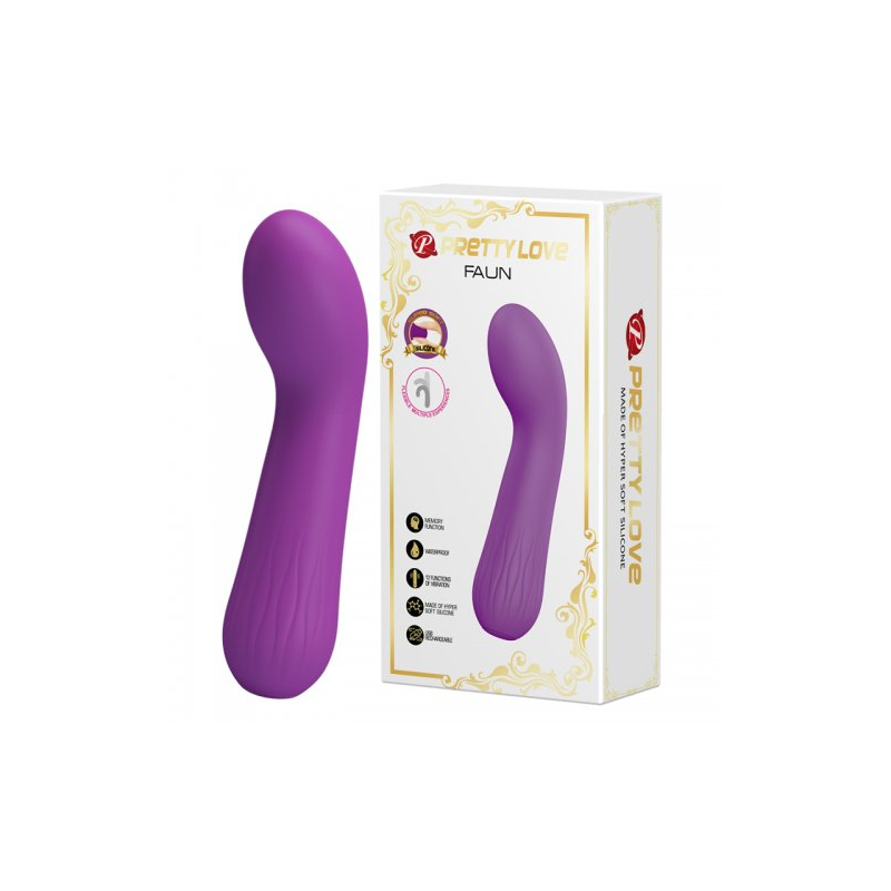 Перезаряжаемый мини-вибратор Pretty Love Faun сиреневый