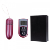 Виброяйцо с пультом дистанционного управления розовое