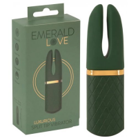 Универсальный вибростимулятор Emerald Split Tip Luxurious