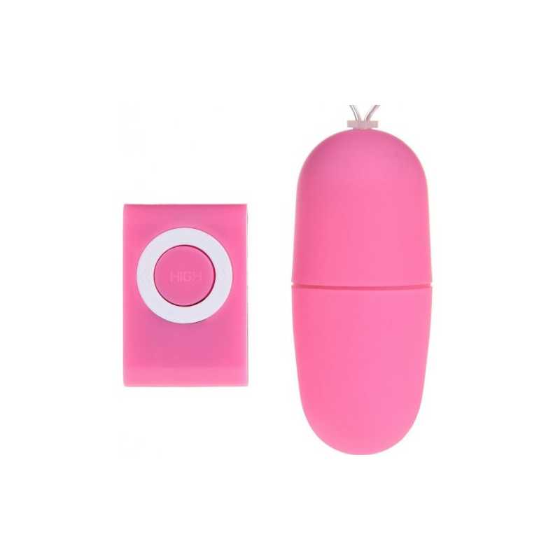 Виброяйцо беспроводное розовое