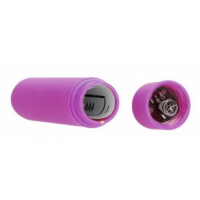Фиолетовая вибропулька с 10 режимами вибрации