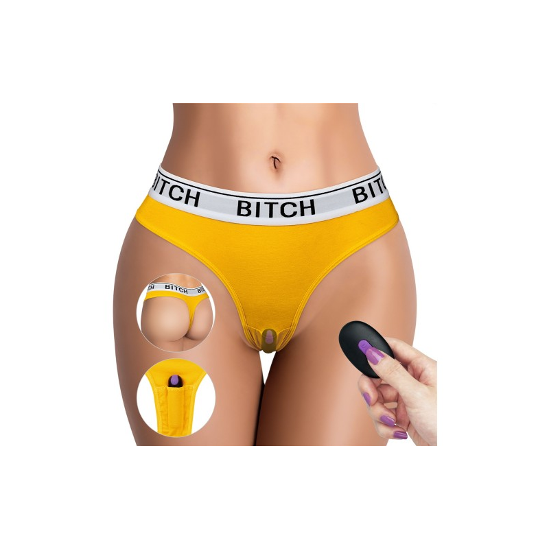 Трусики Bitch L с вибропулей и беспроводным пультом управления Ingen Vibrating Panties