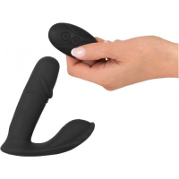 Клиторально-вагинальный вибратор с поступательными движениями и дистанционным управлением Panty Vibrator