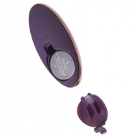 Виброяйцо с имитацией фрикций и пультом ДУ Jos Bumpy