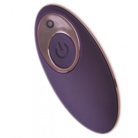 Виброяйцо с имитацией фрикций и пультом ДУ Jos Bumpy