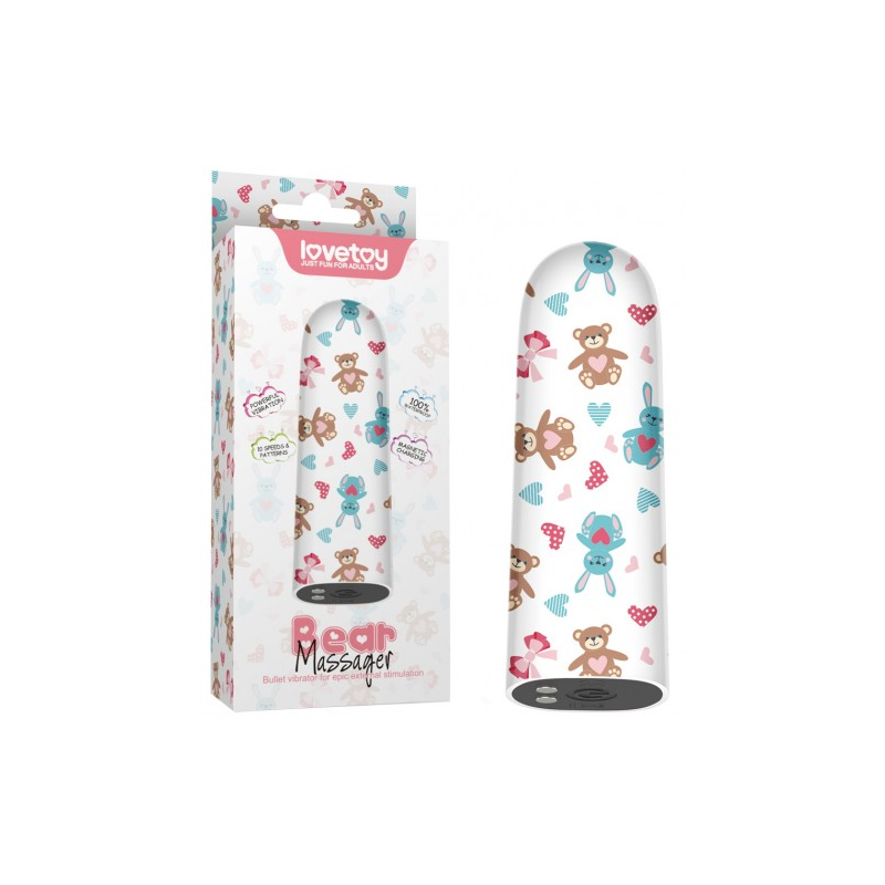 Универсальный мини вибратор Bear Massager