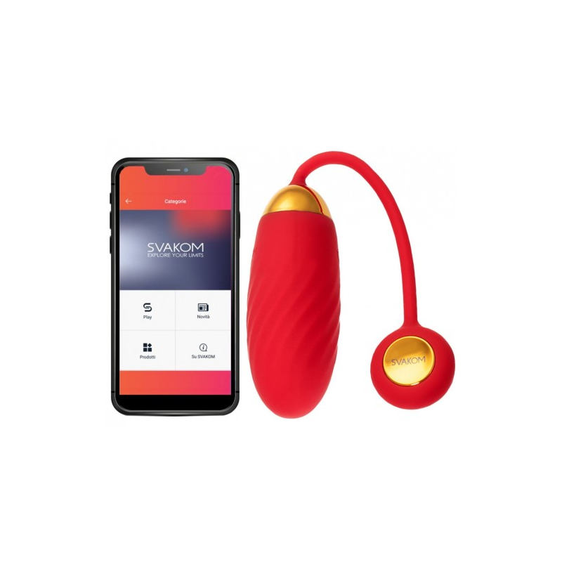 Интерактивное смарт-виброяйцо Svakom Ella Neo