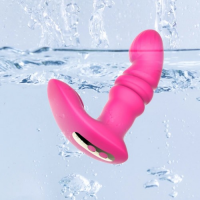 Универсальный смарт-стимулятор с вибрацией и поступательными движениями Magic Motion Jive розовый