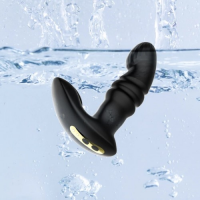 Универсальный смарт-стимулятор с вибрацией и поступательными движениями Magic Motion Jive черный