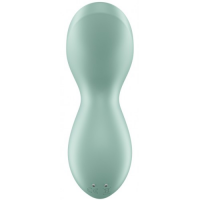 Клиторальный вибромассажер с плавающим стимулятором Satisfyer Exciterrr мятный