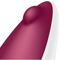 Клиторальный вибромассажер с толчковым стимулятором Satisfyer Spot On 3 красный