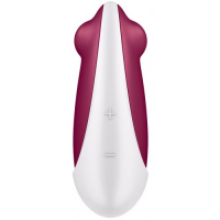 Клиторальный вибромассажер с толчковым стимулятором Satisfyer Spot On 3 красный