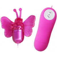 Вибростимулятор-бабочка на пульте управления Cute Secret