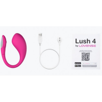 Lovense Lush 4.0 инновационный смарт-вибростимулятор с LED-подсветкой
