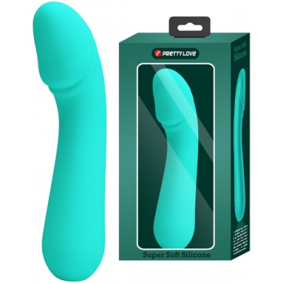 Мягкий ультрагибкий вибратор Pretty Love Cetus мятный