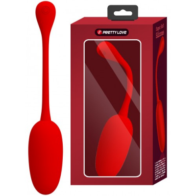 Перезаряжаемое виброяйцо Pretty Love Knucker красное