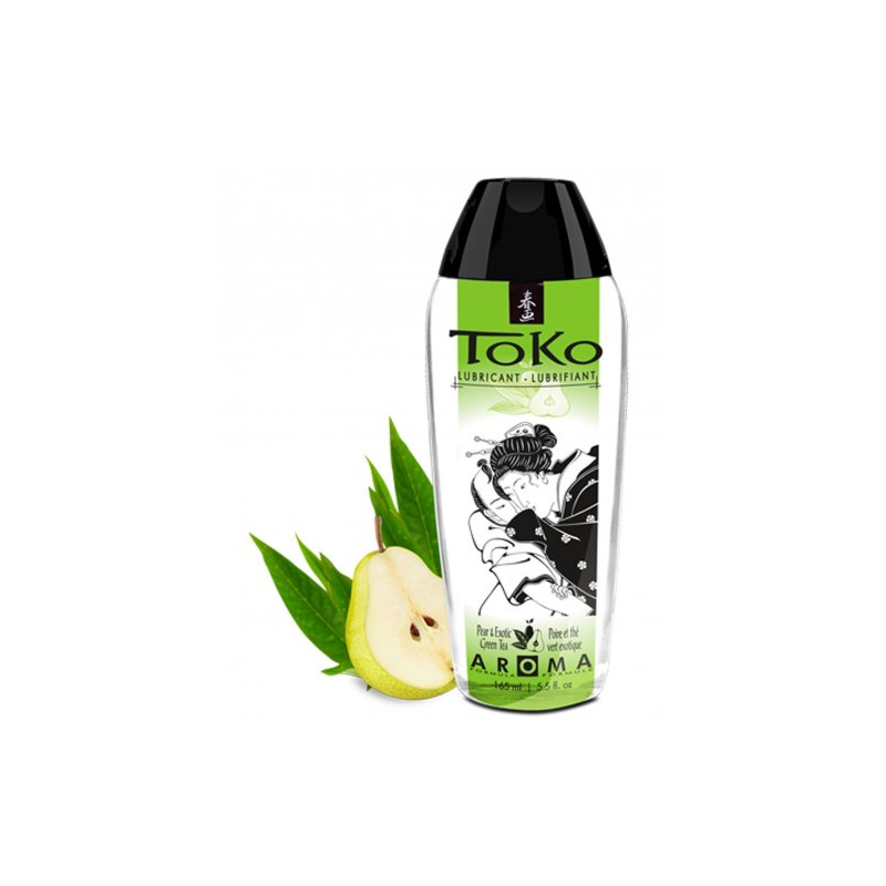 Любрикант на водной основе Shunga Toko Aroma Exotic Pear and Green Tea с ароматом груши и зеленого чая 165 мл