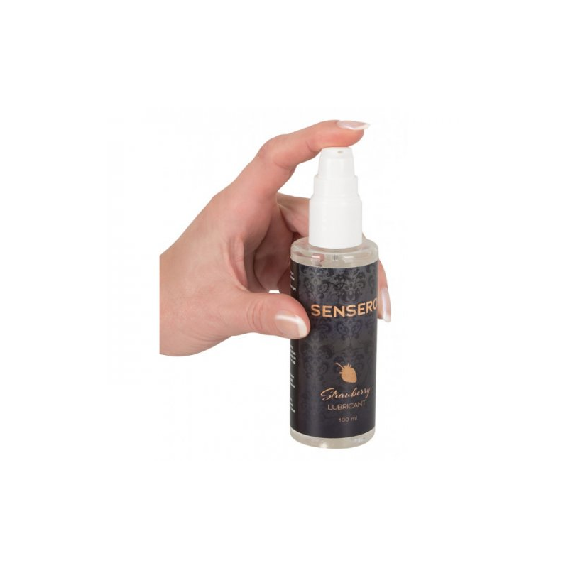 Лубрикант на водной основе Sensero Strawberry с ароматом клубники 100 мл