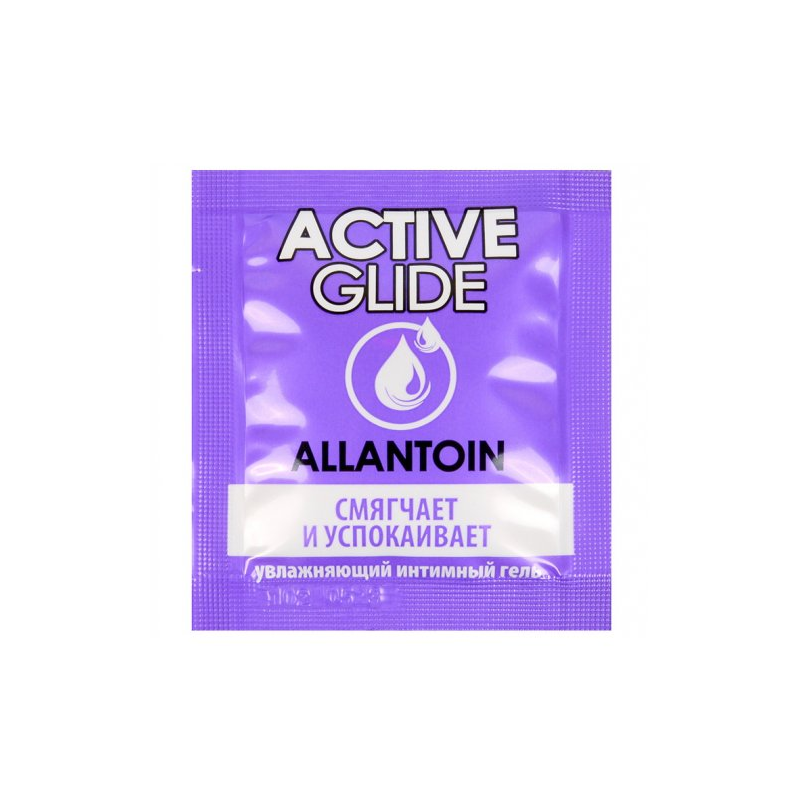 Увлажняющий гипоаллергенный интимный гель Active Glide Allantoin 3 гр, пробник